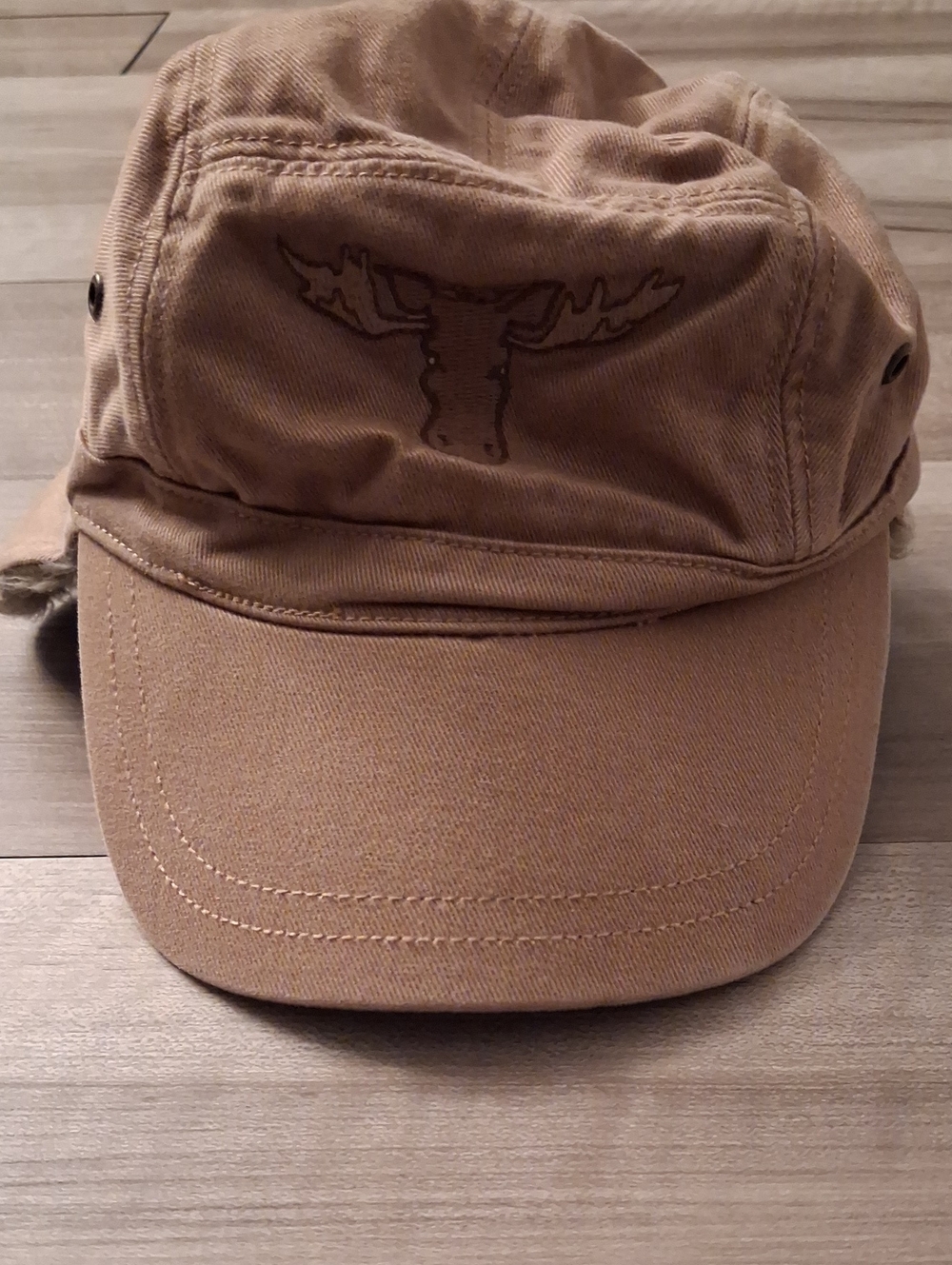 Gymboree Cap with Moose Motif Vintage Size 12-24 Months (O)